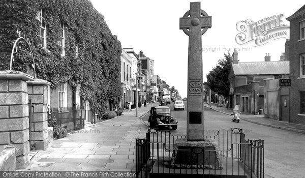 Photo of Lymington, High Street c.1955