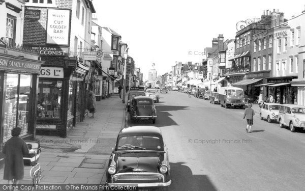 Photo of Lymington, High Street c.1960
