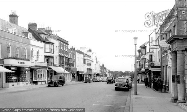 Photo of Lymington, High Street c.1960