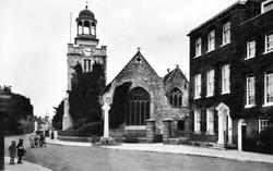 Parish Church c.1935, Lymington