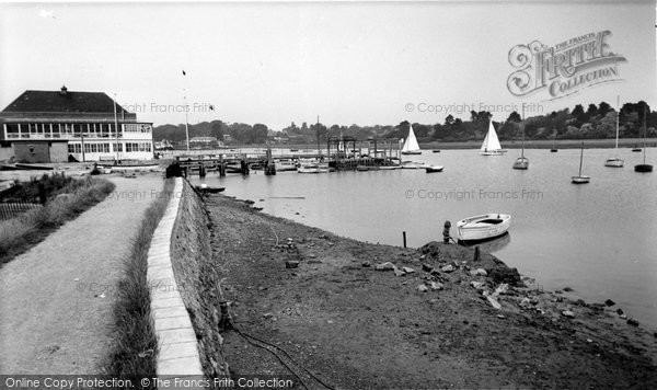 Photo of Lymington, Royal Lymington Yacht Club c.1955