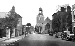 St Thomas's Church c.1955, Lymington