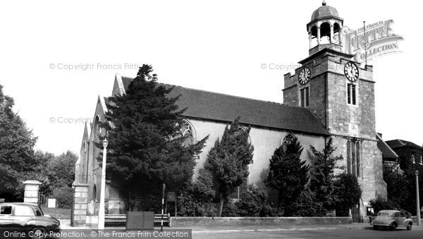 Photo of Lymington, St Thomas's Church c.1955