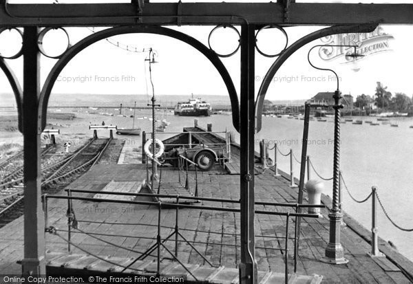 Photo of Lymington, The Ferry c.1955