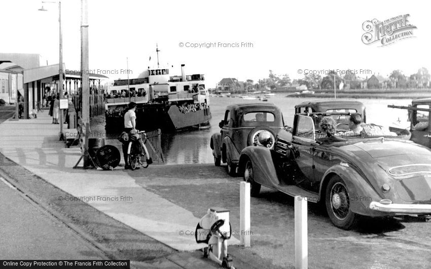 Lymington, the Ferry c1955