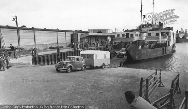 Photo of Lymington, The Ferry Farringford c.1955