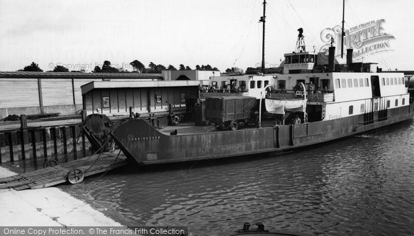 Photo of Lymington, The Ferry Farringford c.1955