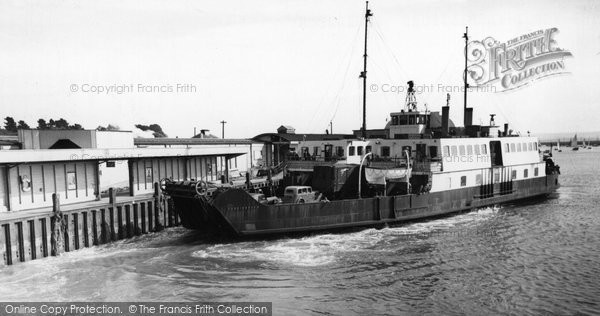 Photo of Lymington, The Ferry Farringford c.1955