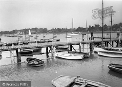 The Harbour c.1955, Lymington
