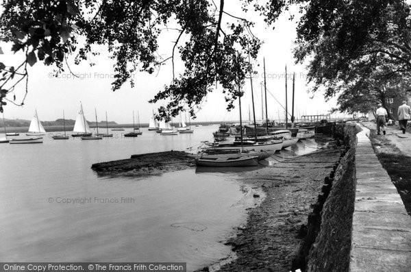 Photo of Lymington, The Harbour c.1955