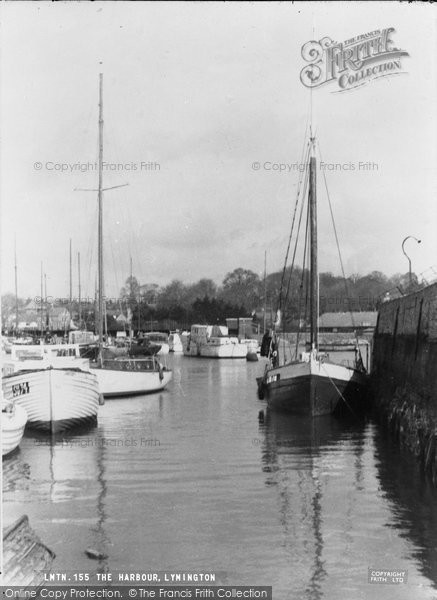Photo of Lymington, The Harbour c.1960