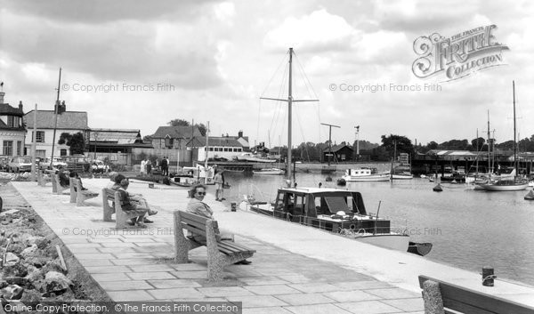 Photo of Lymington, The Harbourside c.1965