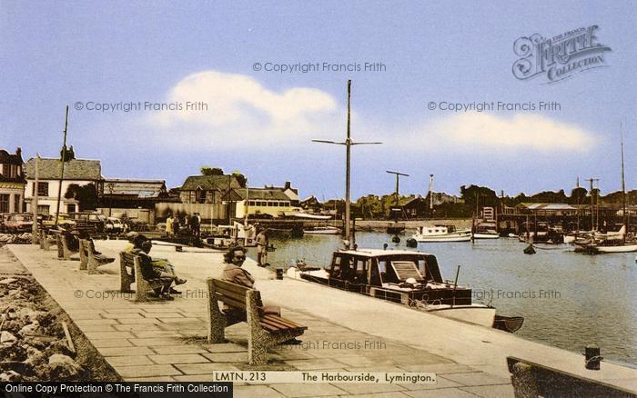 Photo of Lymington, The Harbourside c.1965