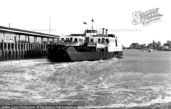 Photo of Lymington, The Mv Farringford c.1955