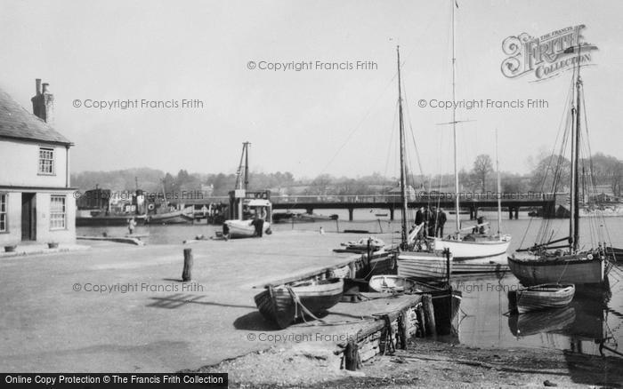 Photo of Lymington, The Quay c.1935