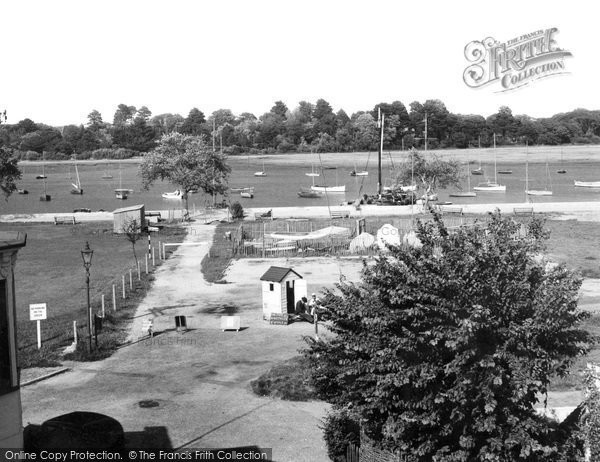 Photo of Lymington, The River c.1955