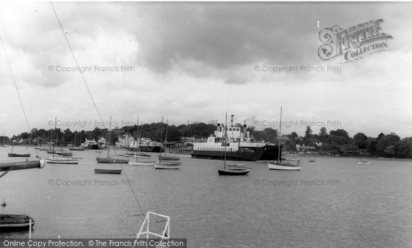 Photo of Lymington, The River c.1965