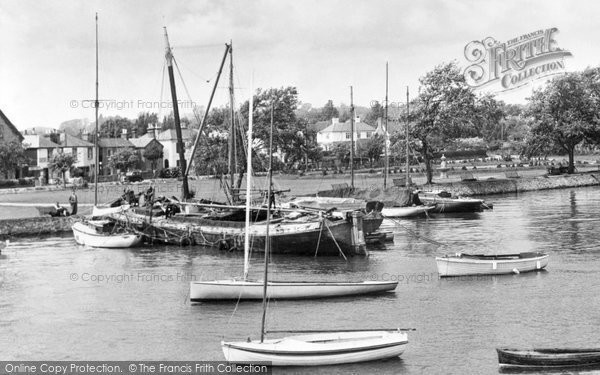 Photo of Lymington, The Yacht Station c.1955