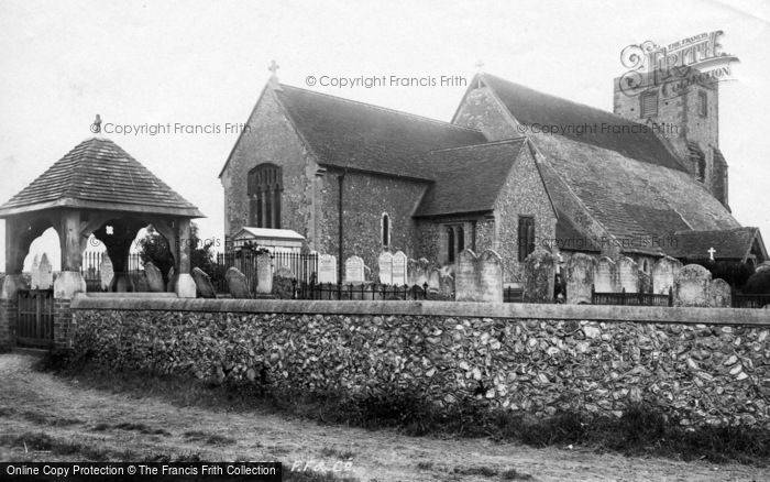 Photo of Lyminster, Church Of St Mary Magdalene And Lychgate 1898