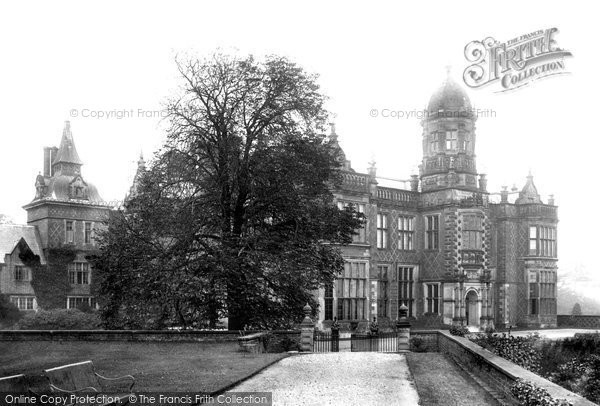 Photo of Lymm, Arley Hall 1897