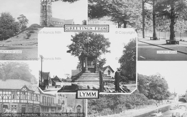 Photo of Lymm, Composite c.1960