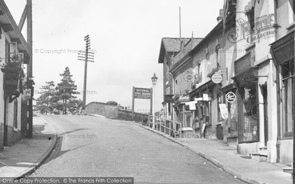 Photo of Lymm, Shops Near The Bridge c.1955