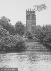 St Mary's Church c.1950, Lymm