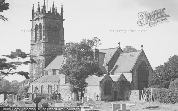 Photo of Lymm, St Mary's Church c.1955