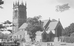 St Mary's Church c.1955, Lymm