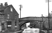 The Bridge And Canal c.1955, Lymm