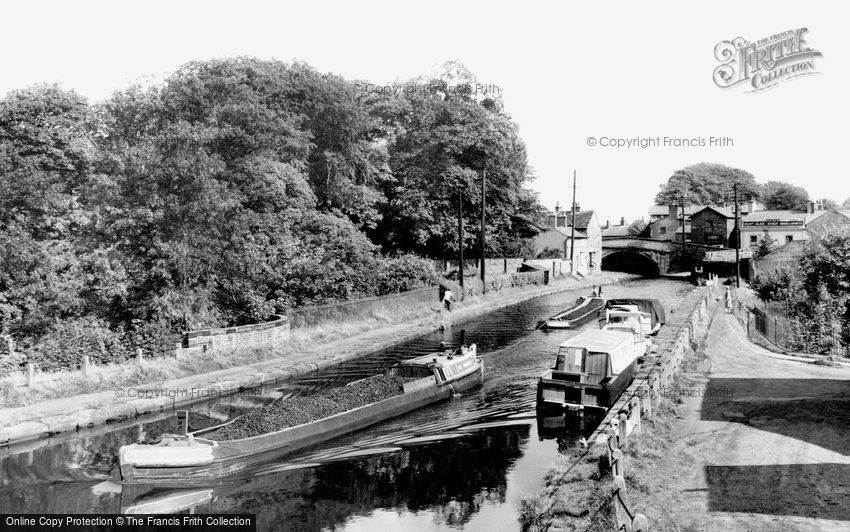 Lymm, the Bridgewater Canal c1960