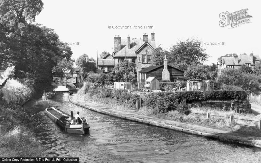 Lymm, the Bridgewater Canal c1960