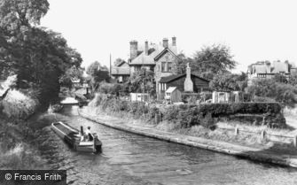 Lymm, the Bridgewater Canal c1960