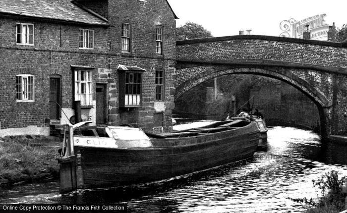 Photo of Lymm, The Canal c.1955