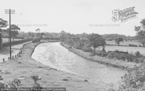 Photo of Lymm, The Canal c.1955