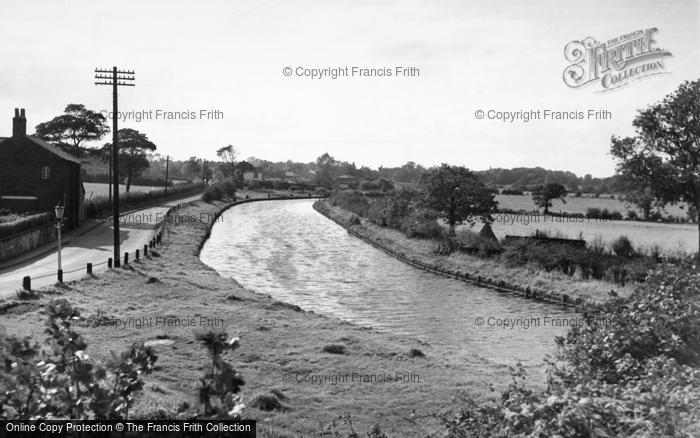 Photo of Lymm, The Canal c.1955