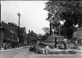 The Cross And School c.1950, Lymm