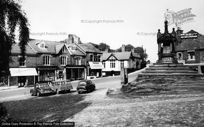 Photo of Lymm, The Cross And Square c.1960
