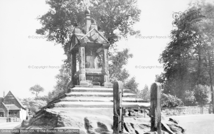 Photo of Lymm, The Cross And Stocks c.1950
