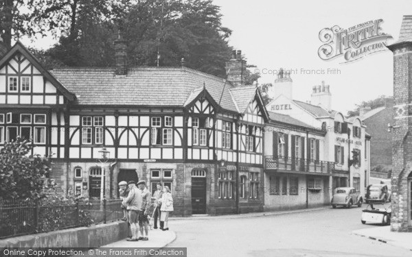 Photo of Lymm, The Dingle And Eagle Hotel c.1955