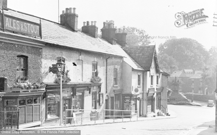Photo of Lymm, The Village c.1955