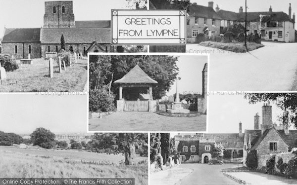 Photo of Lympne, Composite c.1955