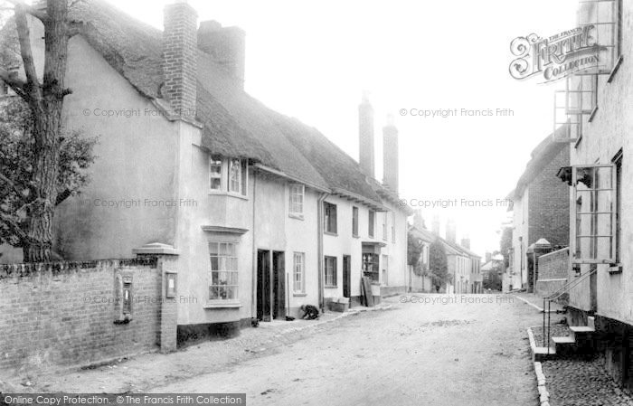 Photo of Lympstone, Church Street 1904