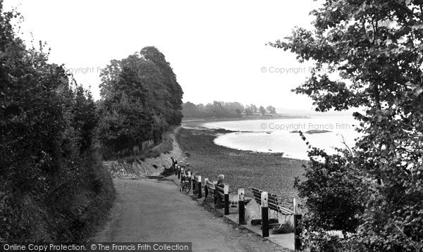 Photo of Lympstone, Sowden End, The River Exe c.1960
