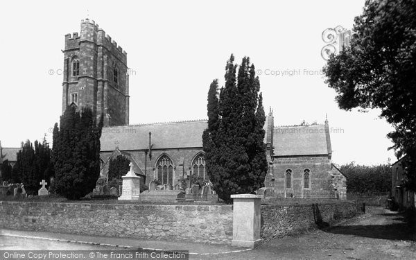Photo of Lympstone, St Mary's Church 1896
