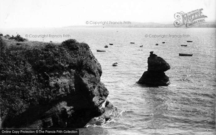 Photo of Lympstone, The Darling Rock 1896
