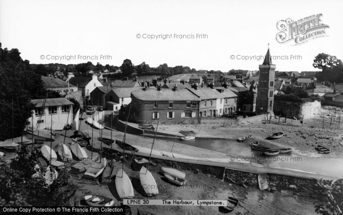 Photo of Lympstone, The Harbour c.1960