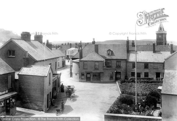 Photo of Lympstone, the Village Square 1904