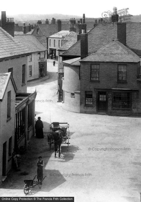 Photo of Lympstone, The Village Square 1904