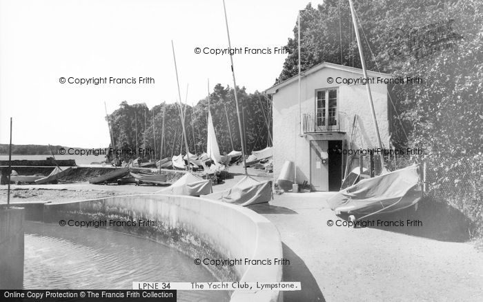 Photo of Lympstone, The Yacht Club c.1960